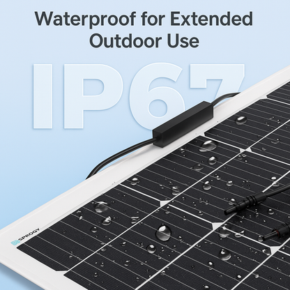 Panneau solaire ultra-mince Aurelios FlexWave 200 W